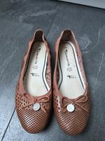 Tamaris Ballerina Slipper braun cognac 39 Bayern - Schwebheim Vorschau