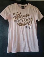 Superdry Shirt rosa/gold- top Zustand! Sachsen - Chemnitz Vorschau