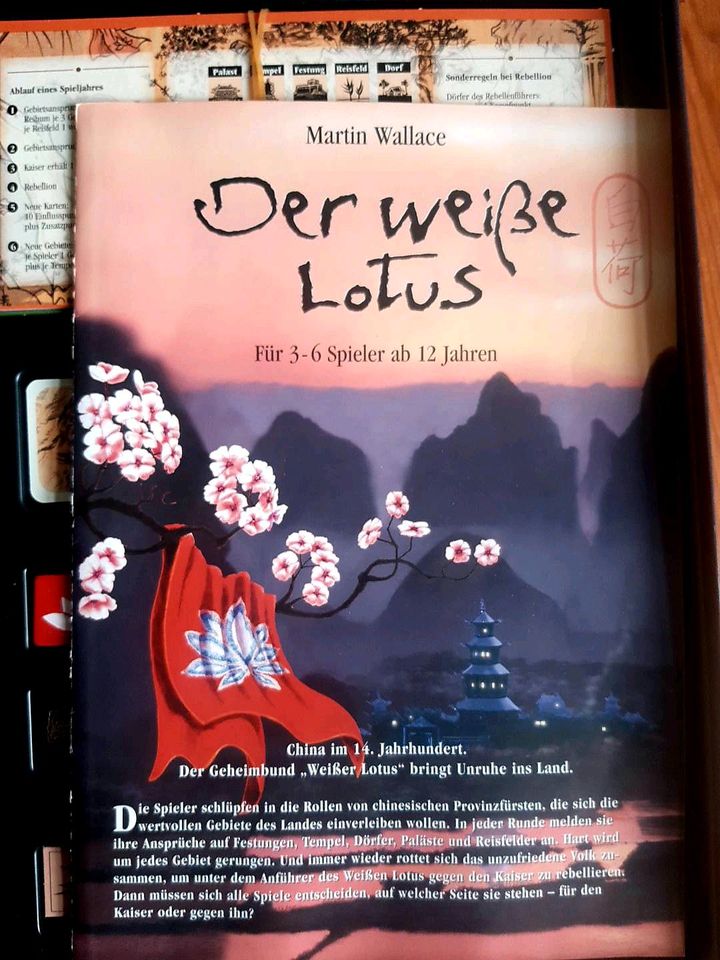 Brettspiel "Der weiße Lotus" in Berlin