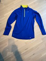 NIKE DriFit Laufshirt, Gr. S, blau/gelb, Langarm, inkl. Versand Schleswig-Holstein - Pansdorf Vorschau