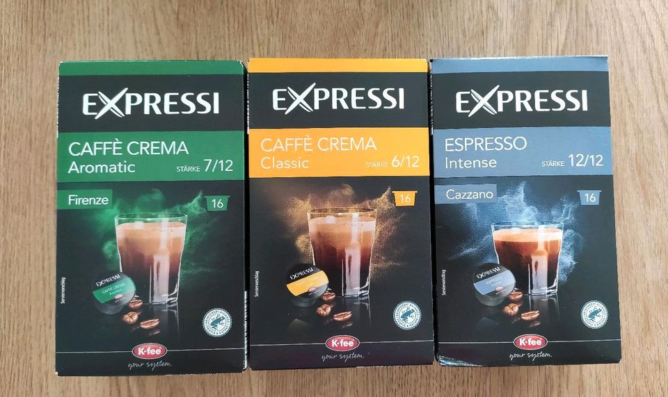 Kapselkaffeemaschine Expressi incl Kaffeekapseln in Bad Nauheim