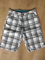 Cargoshorts weiß braun blau kariert Gr. M Brandenburg - Falkensee Vorschau