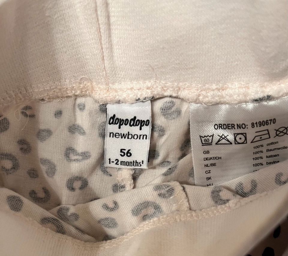 3er Set Dopodopo Newborn Sommerhosen, leichte Hosen, 56 in Emden