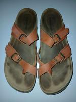 Salamander Pantolette Zehentrenner Leder Gr.40 pastellorange Nordrhein-Westfalen - Soest Vorschau