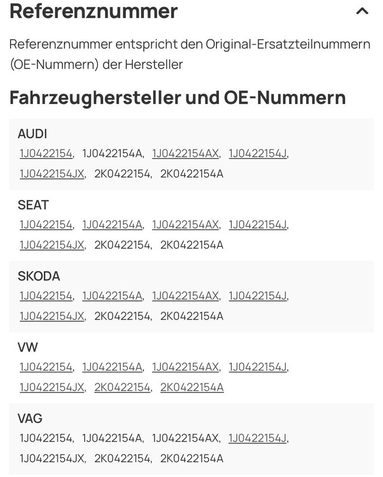 Servopumpe Atec 10680085 passend für Audi Seat Skoda VW in Frankfurt am Main