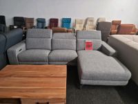 Spitzecke Sofa grau Webstoff mit relaxt Funktion Niedersachsen - Lohne (Oldenburg) Vorschau