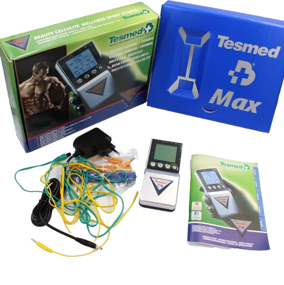 TESMED Max 7 8 Digital TENS Massage EMS Duo Elektrostimulations in Baunatal