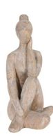 1x Skulptur Figur Frau Yoga Gartenfigur Teichdeko Statue 46 cm Sachsen-Anhalt - Halle Vorschau