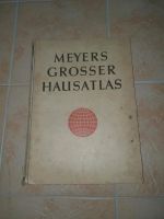 Alter großer Atlas 1940 Meyers Hausatlas viele Karten ,defekt Sachsen - Rosenbach Vorschau