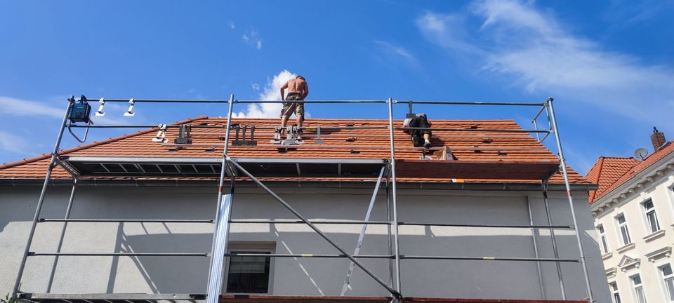 Photovoltaik-Anlage mit Speicher 10,32kW + 10,0kWh Speicher - Module + Wechselrichter + Speicher + Smartmeter + Unterkonstruktion + Montage +Anschluss +  Anmeldung - PV SOLAR in Leipzig