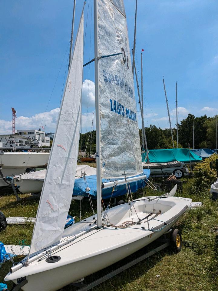 Jolle G-Force Rebel mit Slipwagen image