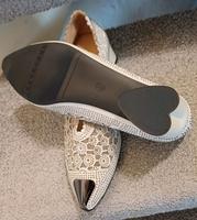Jane™ - Orthopädische Mesh-Sandalen Gr. 40 Weiß/Silber Nordrhein-Westfalen - Plettenberg Vorschau