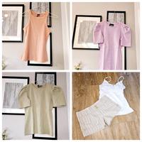 Sommer Paket 5 tlg. Gr. XS 34  Shorts Top Kurzarm Shirt Teenager Schleswig-Holstein - Norderstedt Vorschau