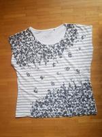 Shirt, T-Shirt weiß mit Druck Gr. L Laura Torelli Hessen - Fürth Vorschau