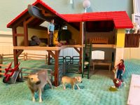 Schleich Farm World 42407 Bauernhaus mit Stall und Tieren Wandsbek - Steilshoop Vorschau