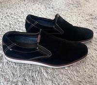 Schwarze Herren-Slipper Schuhe Berlin - Pankow Vorschau