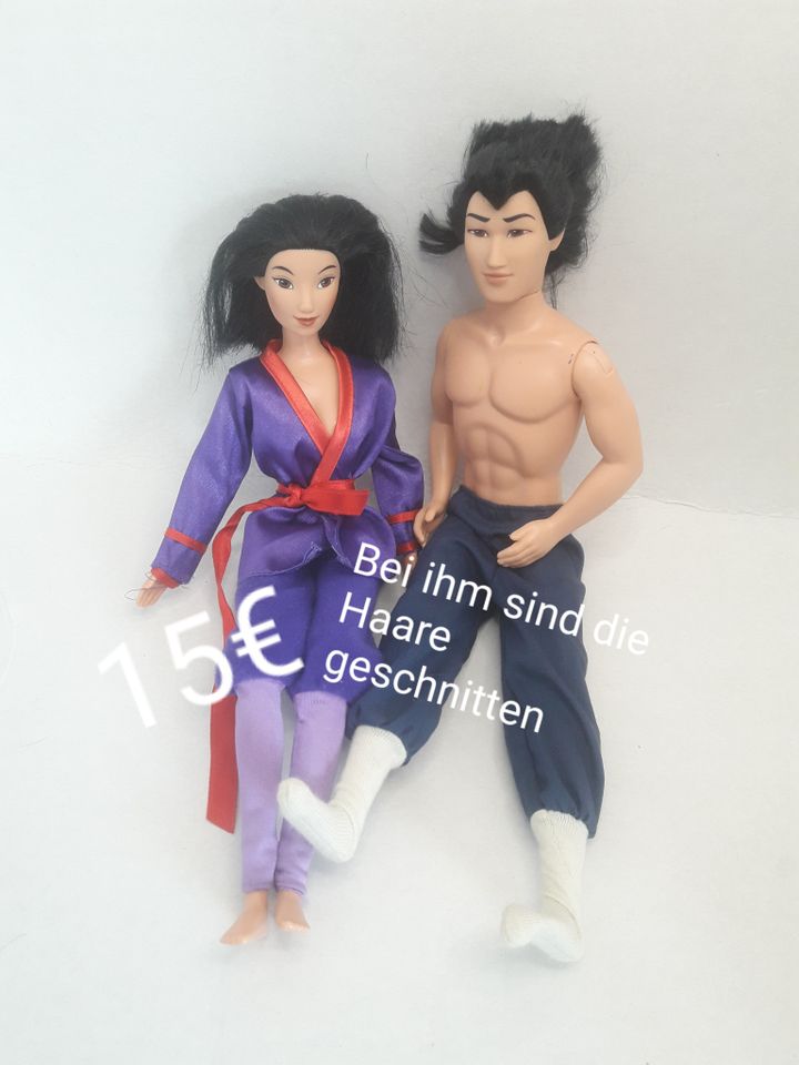 Barbie Puppen 80er 90er Disney Ponys Shelly Carla Ken Spielzeug in Korbach