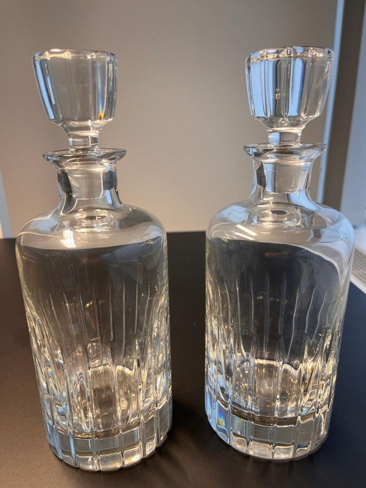 Christofle Iriana - Whisky oder Wasser Karaffe geschliffenes Glas in Oberursel (Taunus)