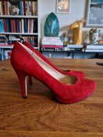 Rote Schuhe High Heels Größe 40 Leder Neu Pumps Bayern - Rosenheim Vorschau