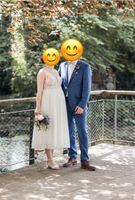 Brautkleid, Standesamt, Kleid, weiß, 42, Umstandsbrautkleid Niedersachsen - Thuine Vorschau