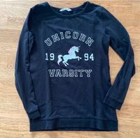 Sweatshirt lang wie neu Unicorn 170 Einhorn schwarz Baden-Württemberg - Bad Boll Vorschau