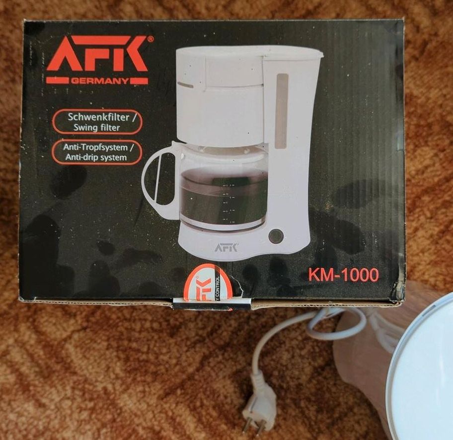 Kaffeemaschine AFK KM-1000 Neu in Flieth-Stegelitz