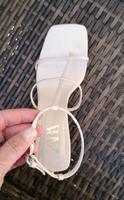 Zara Sandalette Gr 38 creme Bayern - Würzburg Vorschau
