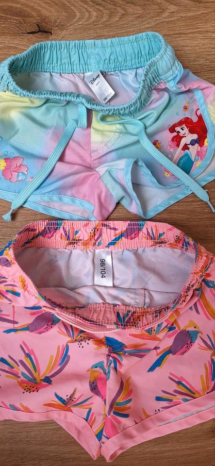 Bikini 98/104 Shorts Conni Arielle Minnie Bademode Paw Patrol in Kronach