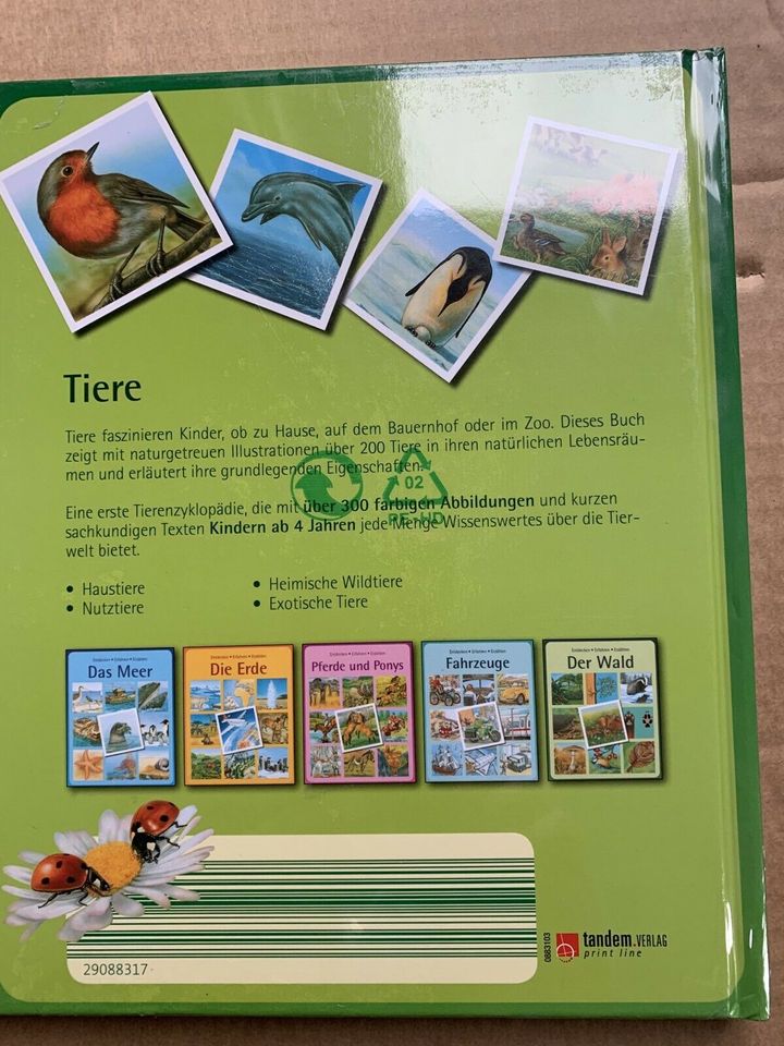 Kinderbücher, Wissensbücher über Tiere und Erde, neu in Berlin