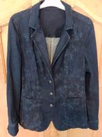 Jeansblazer mit Muster von Basler Gr. 42, blau Bayern - Pfaffenhofen a.d. Ilm Vorschau