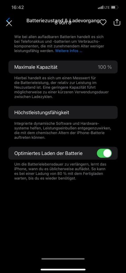iPhone 11 64 GB weiß  100% Akku in Rietberg