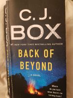 C.J. Box "Back of Beyond" zu verschenken Rheinland-Pfalz - Mehlbach Vorschau