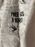 Tally Weijl Bluse M 38 Weiß free as Bird gestickt Berlin - Lichtenberg Vorschau