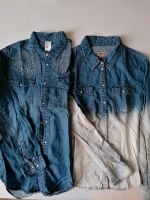 2 x Jeanshemd Only 42 / H&M 38 oversize Nieten Frankfurt am Main - Nordend Vorschau