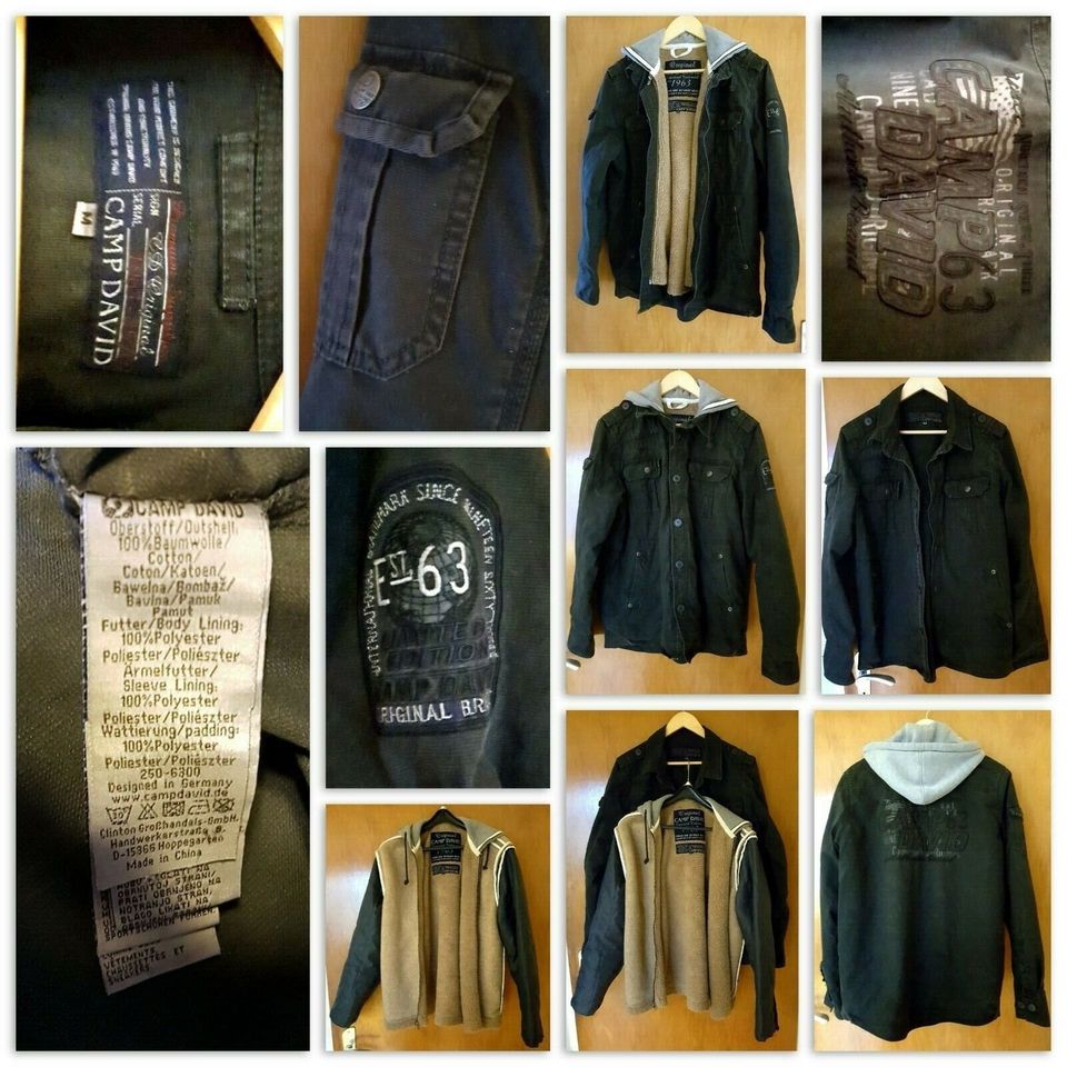 Orig. Camp David - Herren Jacke mit Kapuzenfutter / austrennbar in  Nordrhein-Westfalen - Jülich | eBay Kleinanzeigen ist jetzt Kleinanzeigen