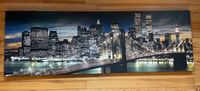 Wandbild „New York bei Nacht“ Saarland - Mandelbachtal Vorschau