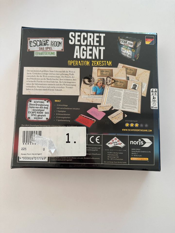 Neu Noris Escape Room secret agent in Suthfeld 