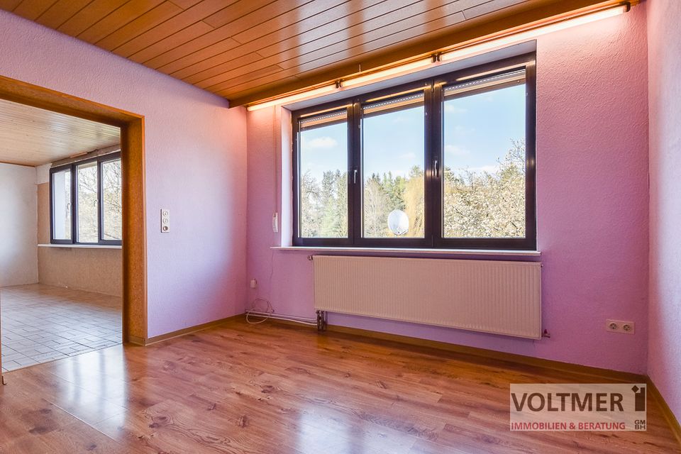 GEFRAGT - großzügige Obergeschosswohnung mit Wintergarten in Neunkirchen/Ludwigsthal! in Neunkirchen