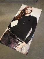Sehr großes Fashion Lacoste La coste Banner Plakat, Reklame Hamburg-Mitte - HafenCity Vorschau