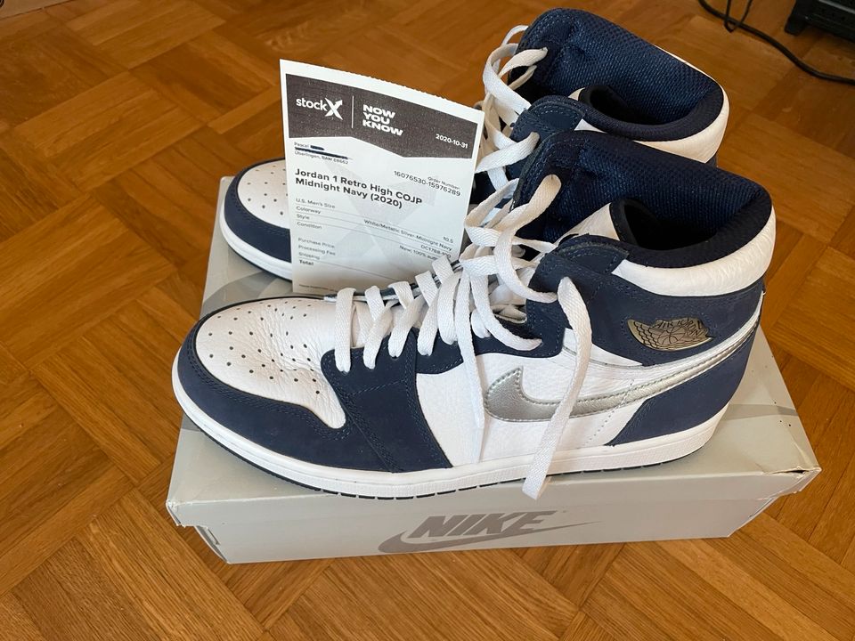 Jordan 1 Retro High COJP Midnight Navy (2020) in Überlingen