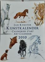 JAN KÜNSTER  -"Kunstkalender PFERDE 2010"- sehr guter Zustand Bayern - Bernried Niederbay Vorschau
