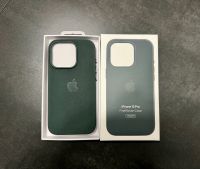 Apple iPhone 15 Pro Feingewebe Hülle Case mit MagSafe Immergrün Bayern - Obernbreit Vorschau