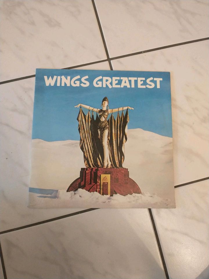 Wings greatest LP Schallplatten Beatles Vinyl LPs top in Rudersberg
