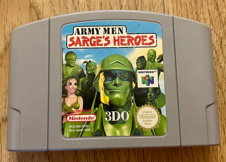 Army Men Sarges Heroes N64 Nintendo 64 in München