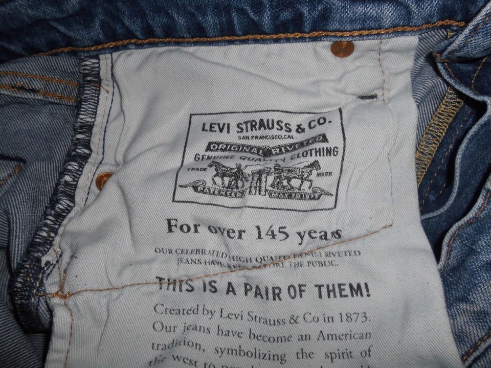 Levis Strauss 512 Jeans W 30 / L32 Hose Levi`s Strauss & Co Big E in Friedrichshafen