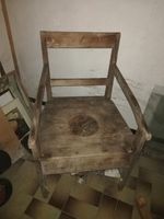 Toilettenstuhl Klostuhl Stuhl antik Vintage Massivholz Deggendorf - Mietraching Vorschau