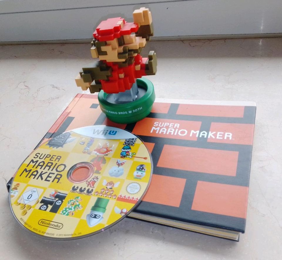 Wii U Super Mario Maker 30 .Geburtstag Edition + 64 K Amiibo in Bocholt