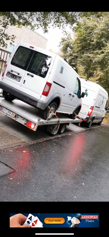 Transporte, Möbel, Umzug, Kurier , Auto ,Mini Bagger ,Traktor in Prüm