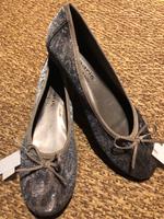 Original Glitzer Tamaris Ballerina , Gr. 38 für Weihnachten Neu!! Nordrhein-Westfalen - Warendorf Vorschau