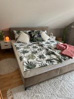 Boxspringbett in SAMT Beige **top Zustand ** ca 1 1/2 Jahre alt Niedersachsen - Braunschweig Vorschau